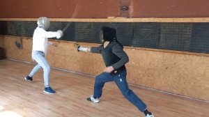 Спортивная сабля, поединок 7 апр.2022