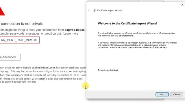Stranice se ne učitavaju, connection is not private, internet ne radi, NET::ERR_CERT_DATE_INVALID смотреть онлайн