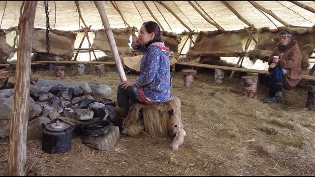 Авача-МЕЙ - корякское стойбище. Знакомьтесь с коренным народом Севера . Яранга. Часть 2.