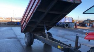 Branson 6225ch - пробую 5-ти тонный прицеп