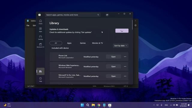 New Windows 11 Build 25136 – Tabs in File Explorer with New Design, Dynamic Widgets, and Fixes (Dev смотреть онлайн