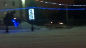 Махачкала, новогодняя елка на площади