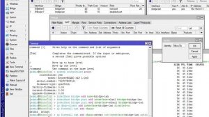MikroTik using command line interface