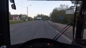 Глазами водителя автобуса мАз