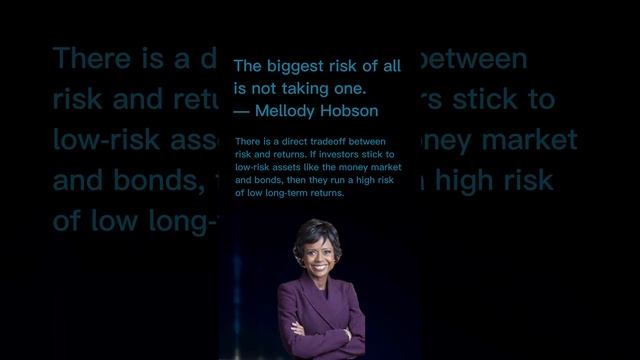 Stock market Investment Quotes by Mellody Hobson. #stockmarket ,#investing ,#equityinvestment.