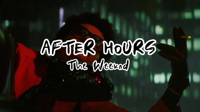 The Weeknd- AFTER HOURS смотреть онлайн