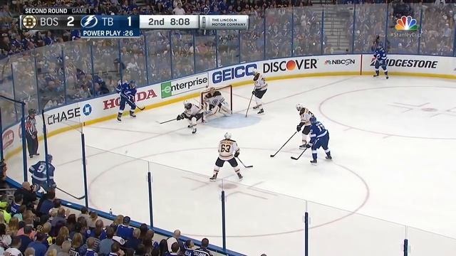 2018 Stanley Cup. R2, G1. Bruins vs Lightning. Apr 28, 2018
