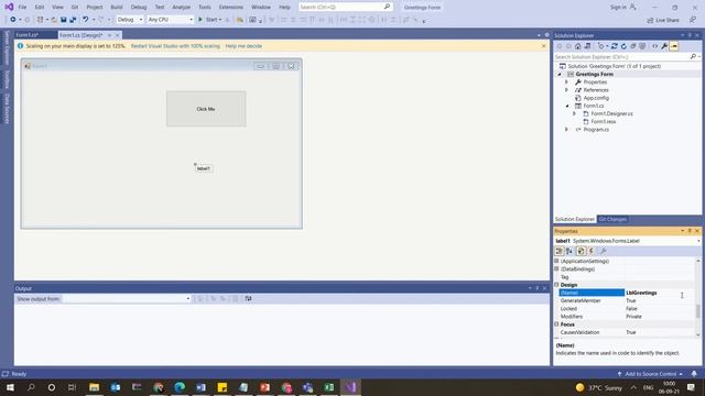 Windows Form Application Using Visual Studio 2019 (C#) смотреть онлайн