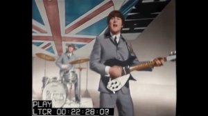 The Beatles - Please Mister Postman [COLORIZED & Raw Vocals]