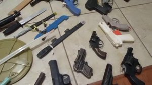 My collection of toy weapons USSR.