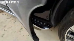 Exeed VX обзор защиты бамперов и порогов