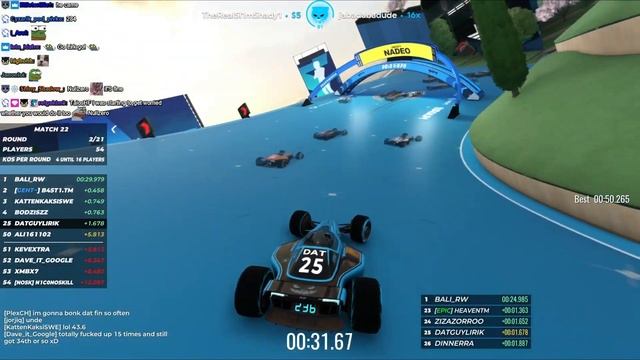 Keyboard division - TrackMania | Lirik