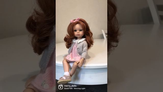 Моя новая кукла Паола Рейна! Кристи 2023г. В новом вязаном платье #paolareina #паоларейна смотреть онлайн