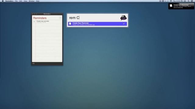 Mountain Lion Reminders via Alfred смотреть онлайн