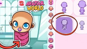 МАЛЫШИ В  AVATAR VORLD