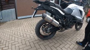 KTM Super Adventure 1290 Dominator HP1 exhaust sound check
