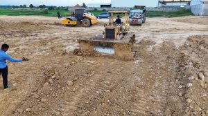 Строительство, новая площадка для засыпки