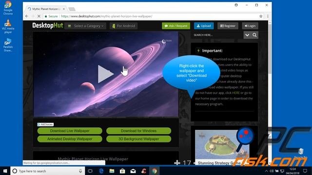 How To Use Live Wallpapers With DesktopHut
