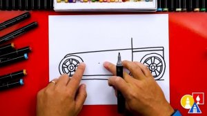 How To Draw A Hot Wheels Car Bone Shaker