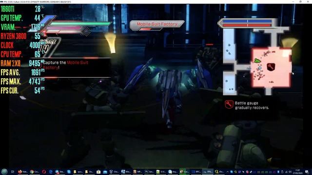 RPCS3 | PS3 EMU - Dynasty Warriors: Gundam 3 | Ryzen 5 3600 | 1660ti смотреть онлайн