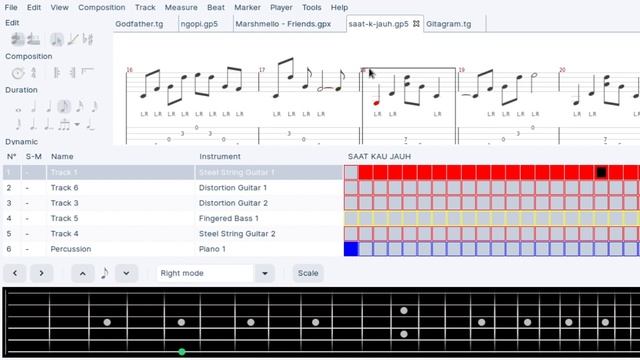 TuxGuitar + Realistic Guitar Soundfont Sound Awesome смотреть онлайн