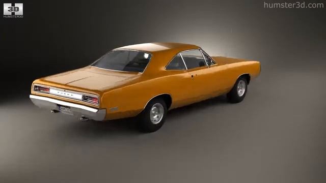 Dodge Coronet hardtop coupe 1970 3D model by 3DModels.org смотреть онлайн