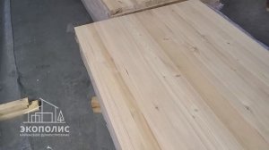 Щит мебельный цельно ламельный из лиственницы, толщина 40мм, сорт Экстра