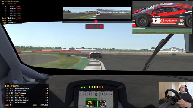 iRacing GT3 Fanatec Challenge Fixed @ Silverstone, Lamborghini Huracan GT3 EVO 2022 Season 1 Week 5 смотреть онлайн