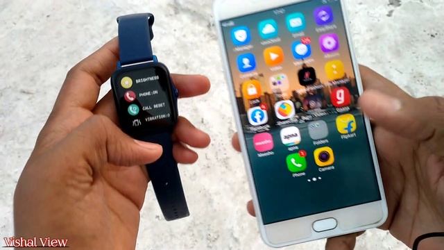 How to connect Pebble Smart Watch to Android Phone || Smart Watch Connect with Mobile || VishalView смотреть онлайн