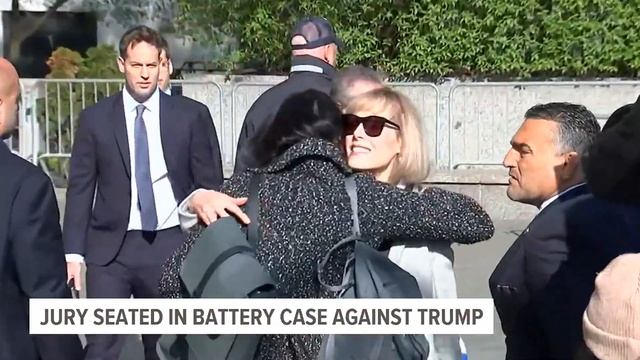 6 men, 3 women chosen as jurors in rape suit against Trump смотреть онлайн