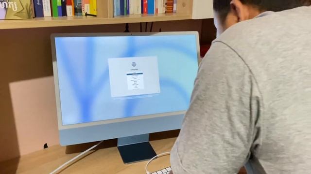 Apple iMac 24" (2021) Retina 4,5K, M1 Unboxing