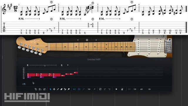 Programming Blues Guitar with Riffer | Exercise 1