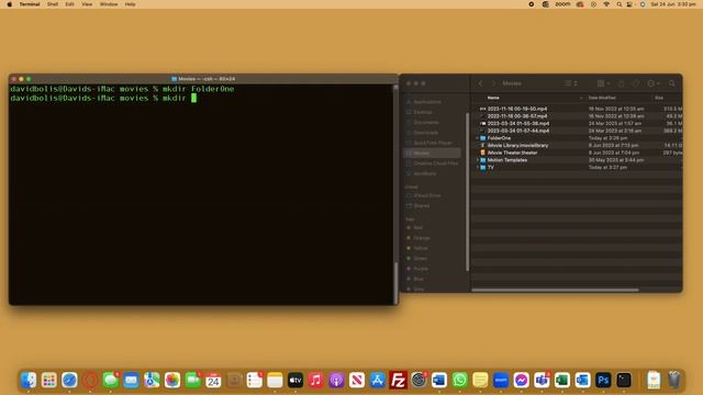How to create folders within folders (Nested Folders) using Terminal in MacOS смотреть онлайн