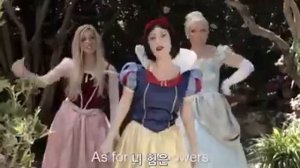 Rap battle with snow white and Elsa