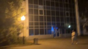 Ночной город курорт Горячий ключ