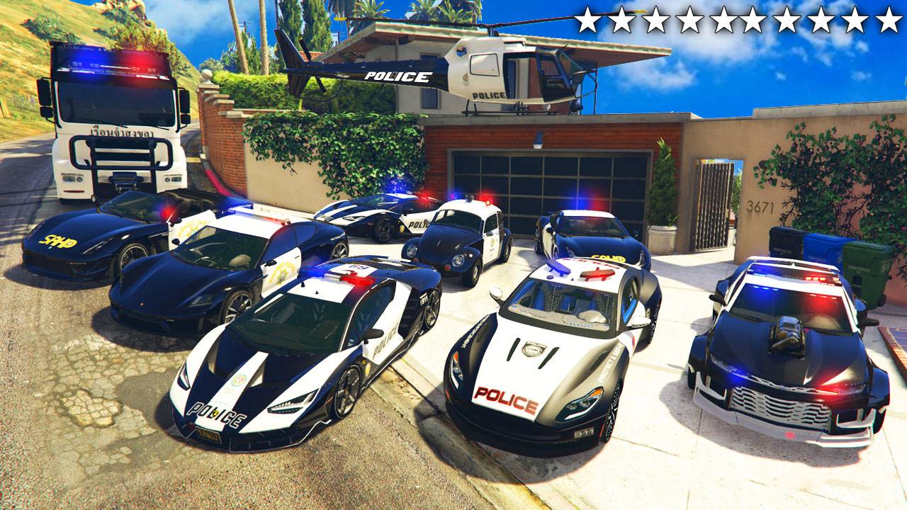 Я УГНАЛ РЕДКИЕ ПОЛИЦЕЙСКИЕ ТАЧКИ ИЗ РЕАЛЬНОЙ ЖИЗНИ В ГТА 5 смотреть онлайн