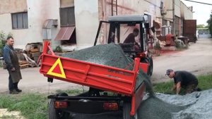 Испытания прицепа на 3 стороны  -УРАЛЕЦ.РФ