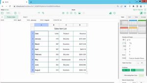 How to freeze panes in Apple Numbers (Spreadsheet) on Mac