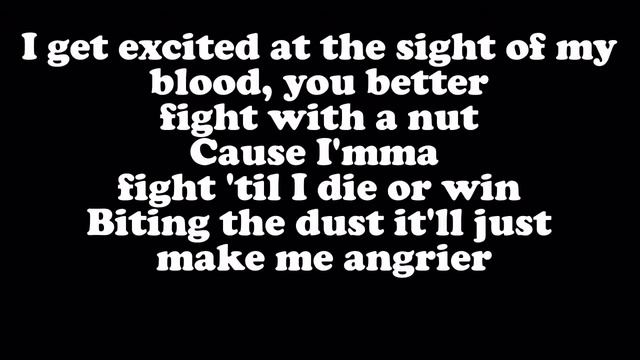 Eminem ft. Liz Rodriguez - Survival Lyrics (Call Of Duty: Ghosts Soundtrack)