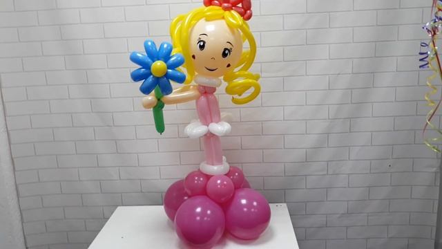 Куколка из воздушных шаров Doll out of balloons смотреть онлайн
