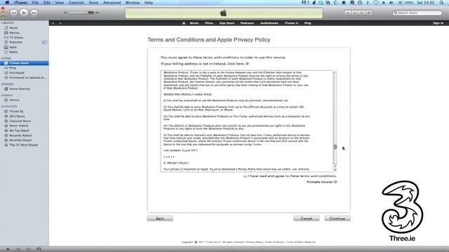 Setting up an iTunes account смотреть онлайн