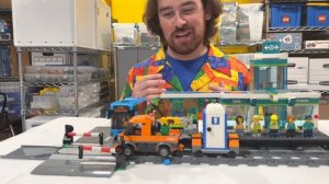 Lego Train Station 60335 Unboxing, Build, & Review!