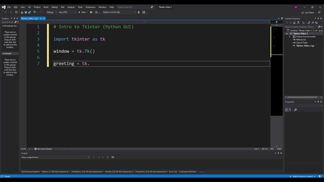 Python Tutorial - Tkinter Introduction