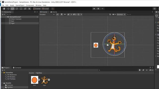 How to Use or Add Sprites in Unity Unity 3D - 04 -  Android Game Development in Unity 3d Tutorial