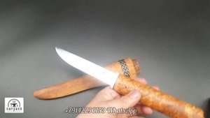 Якутский нож от БЫРДЫКА без дола
