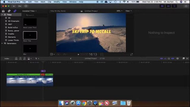 Tip Tuesday Creating a Custom Thumbnail in Final Cut Pro смотреть онлайн