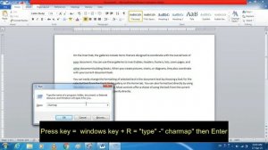 How to use character map in windows 10 / 7 / 8 / XP / || By Nitesh Verma