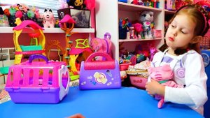 ДОКТОР ПЛЮШЕВА Играем в доктора Ветеринара Окулиста и Педиатра Передвижная Клиника