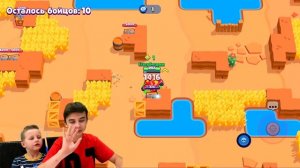 ИГРАЮ с БРАТОМ ЗА ВОЛЬТА # 2 !  Brawl Stars с Crazy Богдаш.
