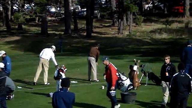 Steve Elkington on range @ Pebble смотреть онлайн